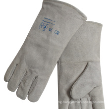 high heat cow leather welding gloves Competitive Hand-protected TIG Welding Gloves for Sale